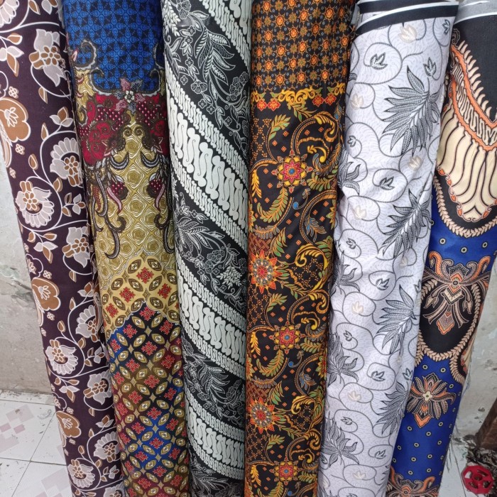 Kain Kain Batik Cvc Batik 100X115 (1 Meter)