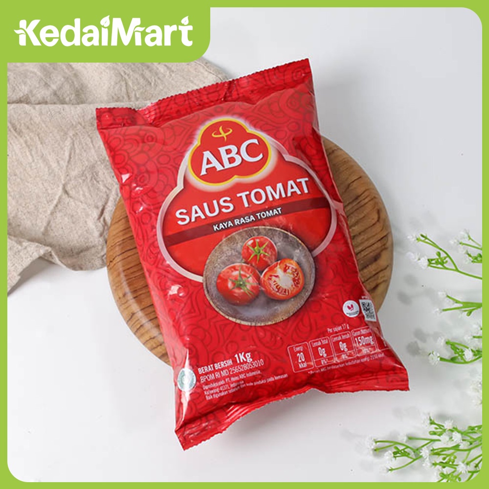 

Saos Tomat ABC Pouch 1 Kg