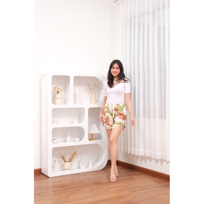 Celana Pendek Wanita Jumbo Murah Tie dye / Celana Tie dye Wanita Jumbo Pendek / Celana hot pants