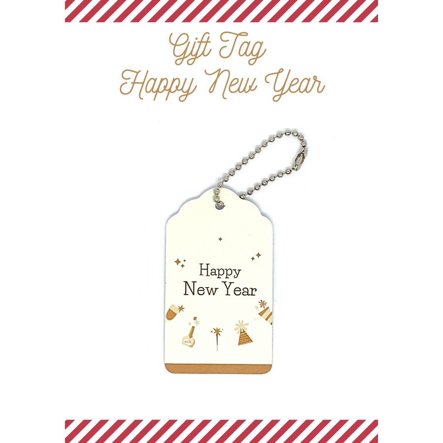 

Gift Tag / Hang Tag / Hampers Parcel Kado Happy New Year Festival