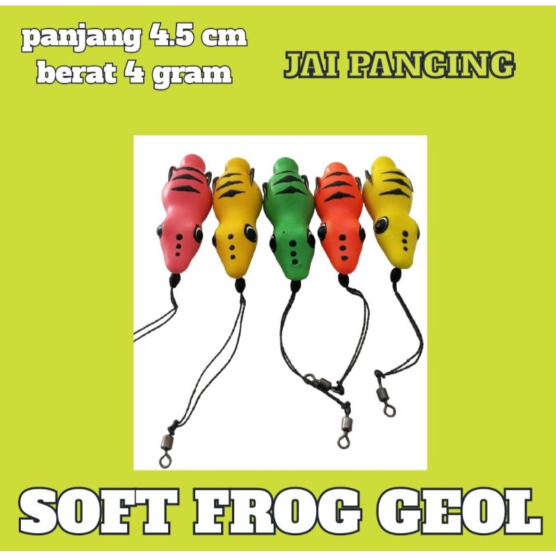 soft frog geol
