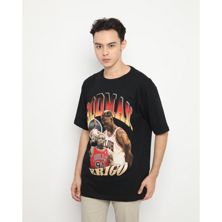 Erigo T-Shirt Oversize Rodman Black