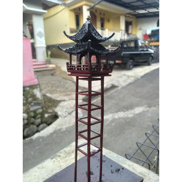 miniatur rumah bahan pvc