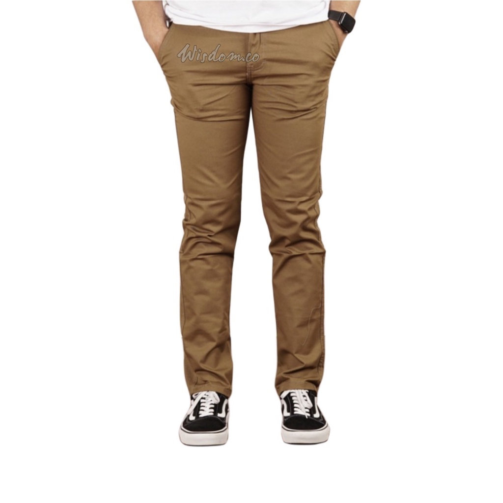 CELANA CHINO SLIMFIT FORMAL CELANA KERJA SANTAI PRIA ORIGINAL MALMO - BIG SIZE 36 TO 42