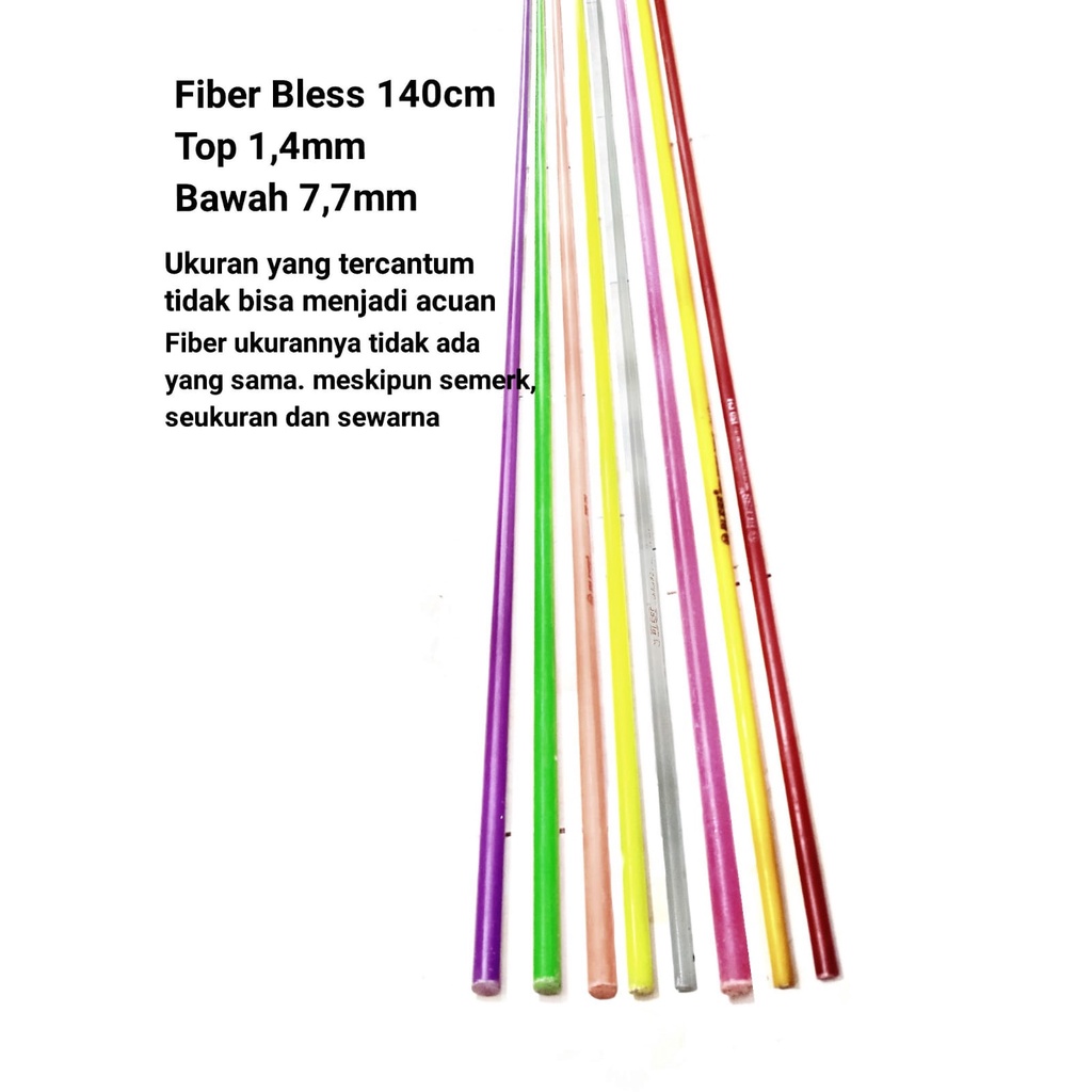 BLESS 140CM GOLDEN STELLA 150CM DAN SUPER UDANG 150 BLANK FIBER SOLID KAKU DAN LENTUR CUSTOM JORAN PANCING HIGH QUALITY PRODUK