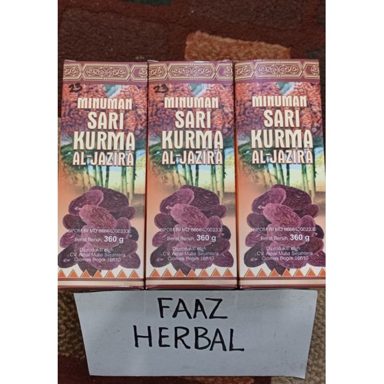 

Minuman Sari Kurma Al Jazira 360 Gram