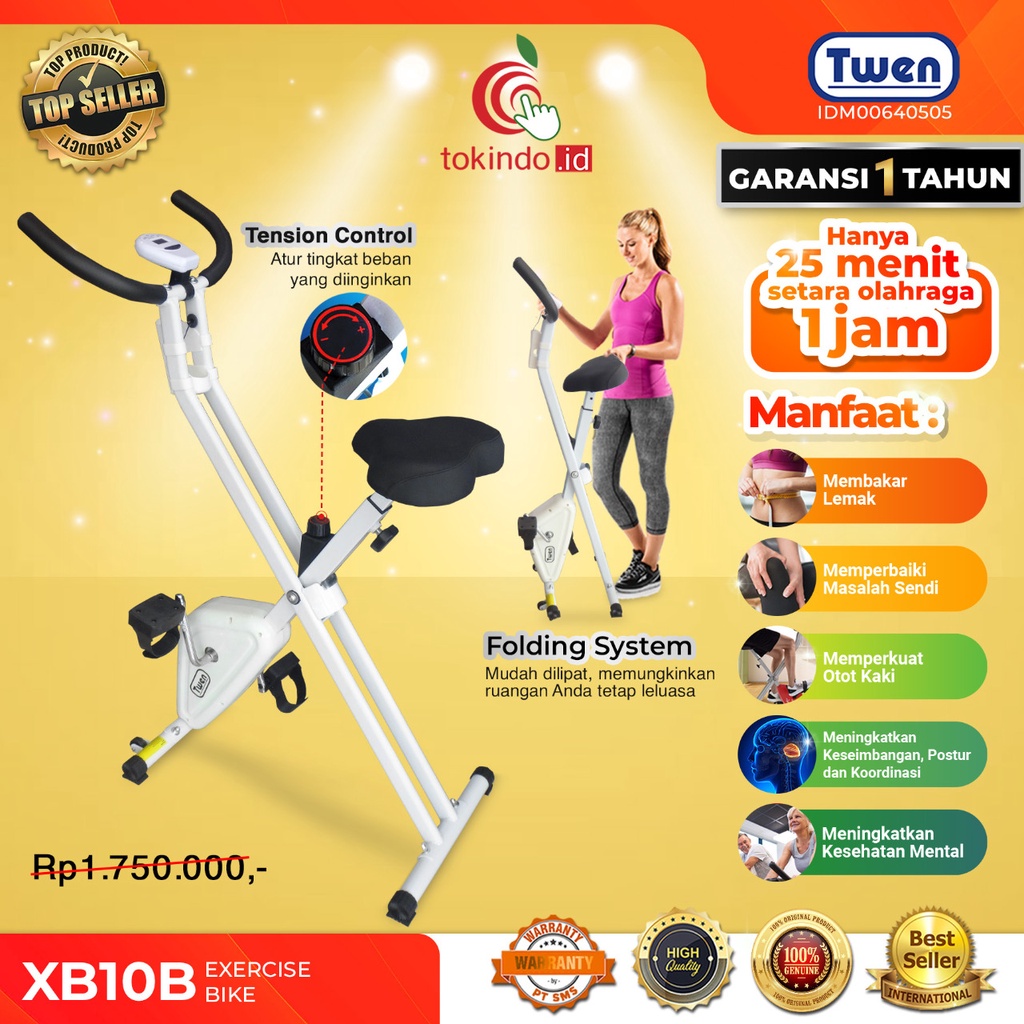 XBbike Twen XB10B Sepeda Statis Exercise Bike Termurah Sepeda Kardio Sepeda Fitness Alat Fitness