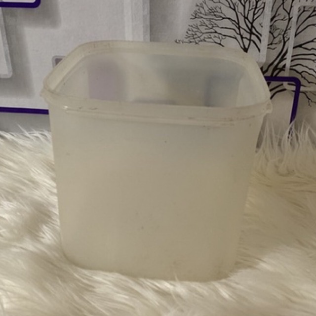 BASE TOPLES MM SQUARE 4 LITER tupperware second , base tupperware murah