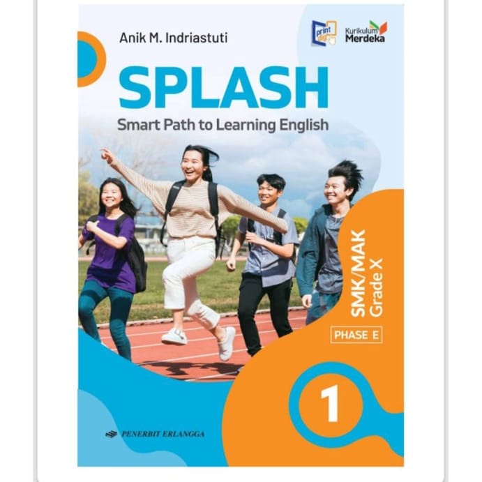 buku SPLASH Kurikulum merdeka Bahasa Inggris Kelas 10 SMK penerbit Erlangga