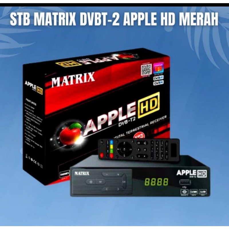STB MATRIX DVBT-2 APPLE HD MURAH
