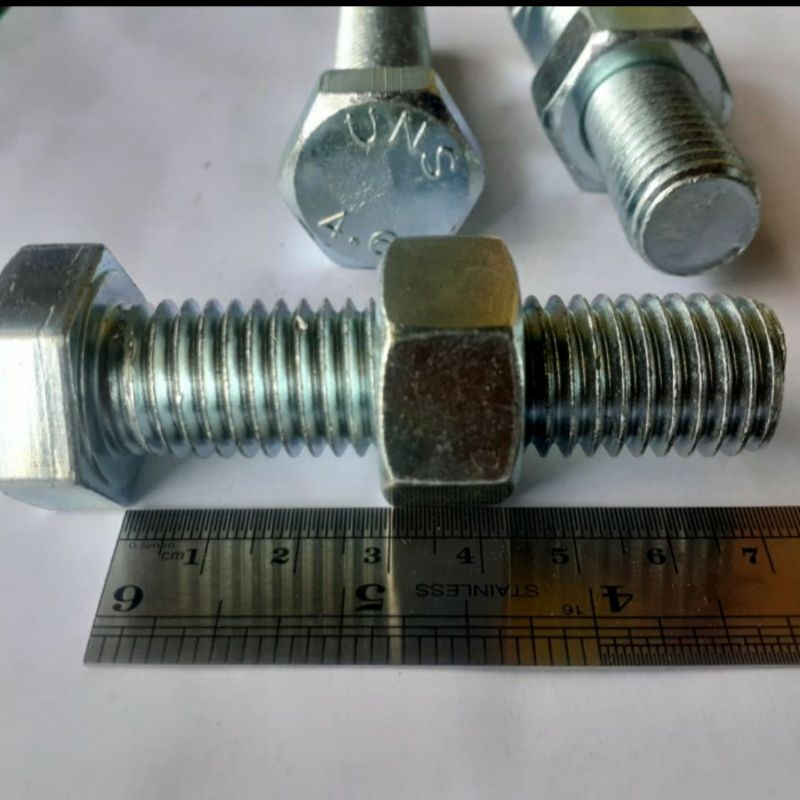 BAUT MUR PUTIH M16X70.BMP M16X70 KUNCI 24.