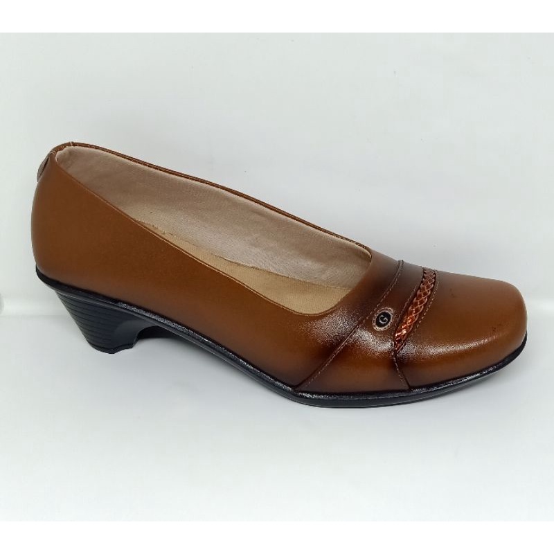 Sepatu Formal Wanita Kulit Asli Sepatu Kantoran Grammer