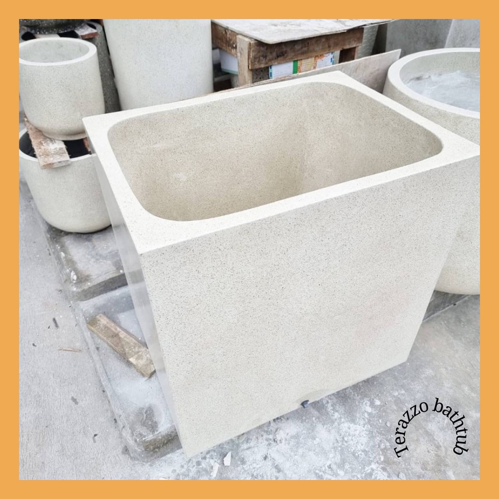 Bak Mandi Teraso Kotak