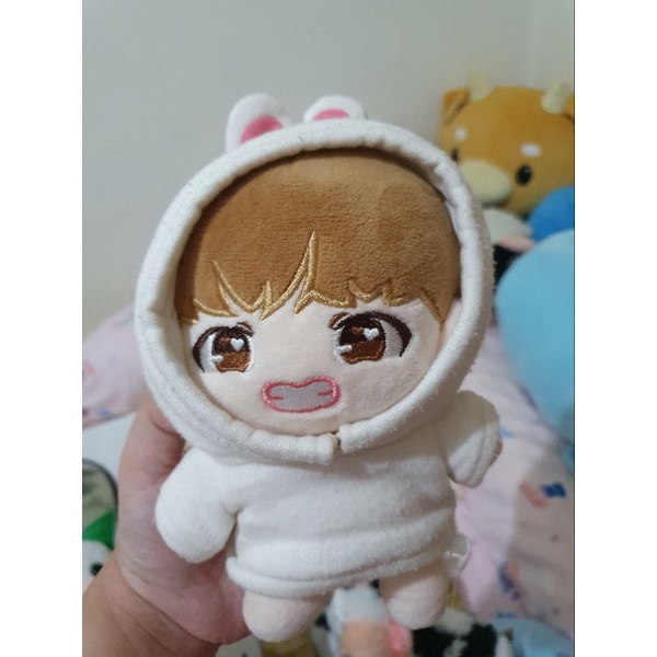 Boneka Oppa Korea Fansite V Taehyung BTS Viral Bonus Hoodie Kelinci Cocok Buat Kado Army Best Seller