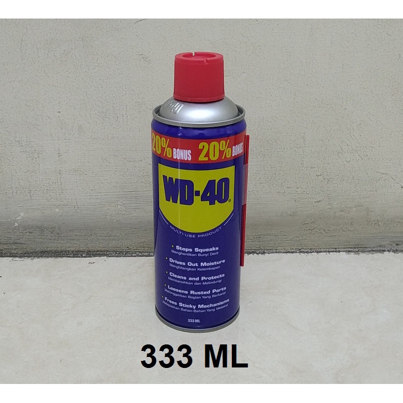 WD 40 Pelumas Anti Karat - Semprotan WD40 Lubricant 333 ML