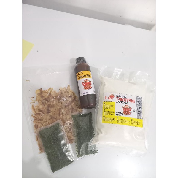 

Tepung Takoyaki instan paket Hemat (HALAL)