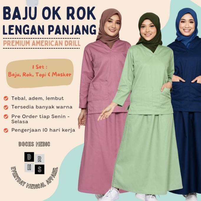 Baju Jaga Rok / Baju OK Rok / Seragam Jaga Rok / Seragam OK Rok