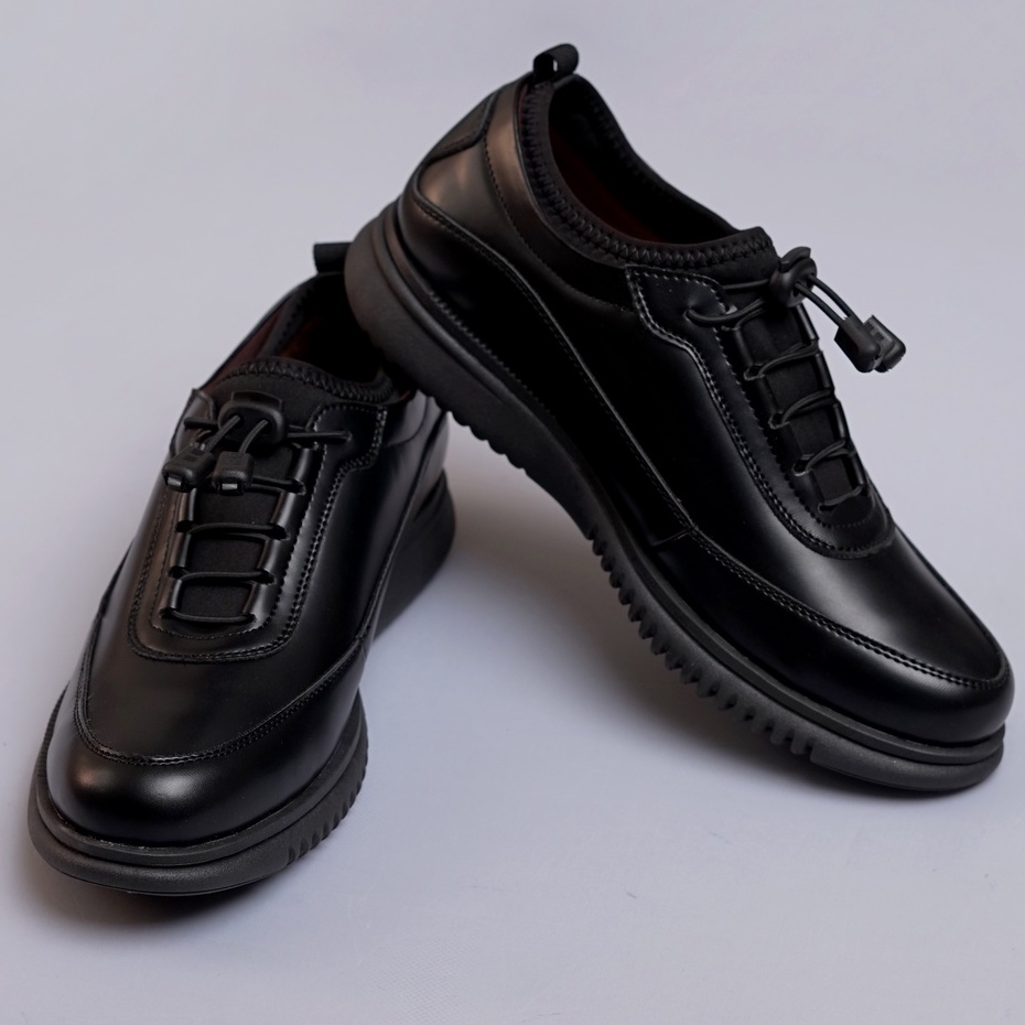 Sepatu Sneakers Wave Black Sneakers Pria Original TotoSuryo x Volve Project