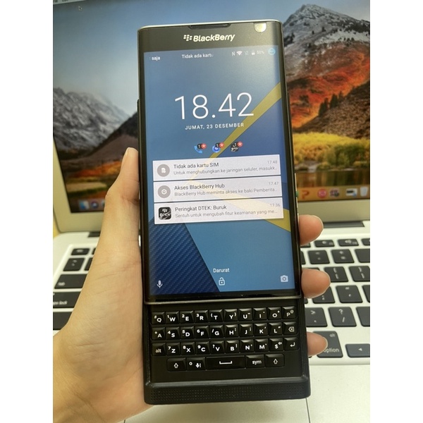 Blackberry Priv 4G Ram 3GB / 32GB Android V.6 Mulus Normal All Sim