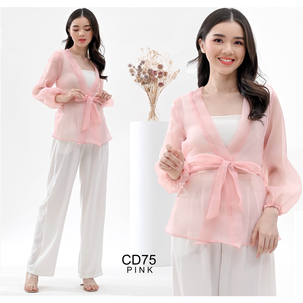 SEOLUX - CD75 - Outer Blazer Organza Casual