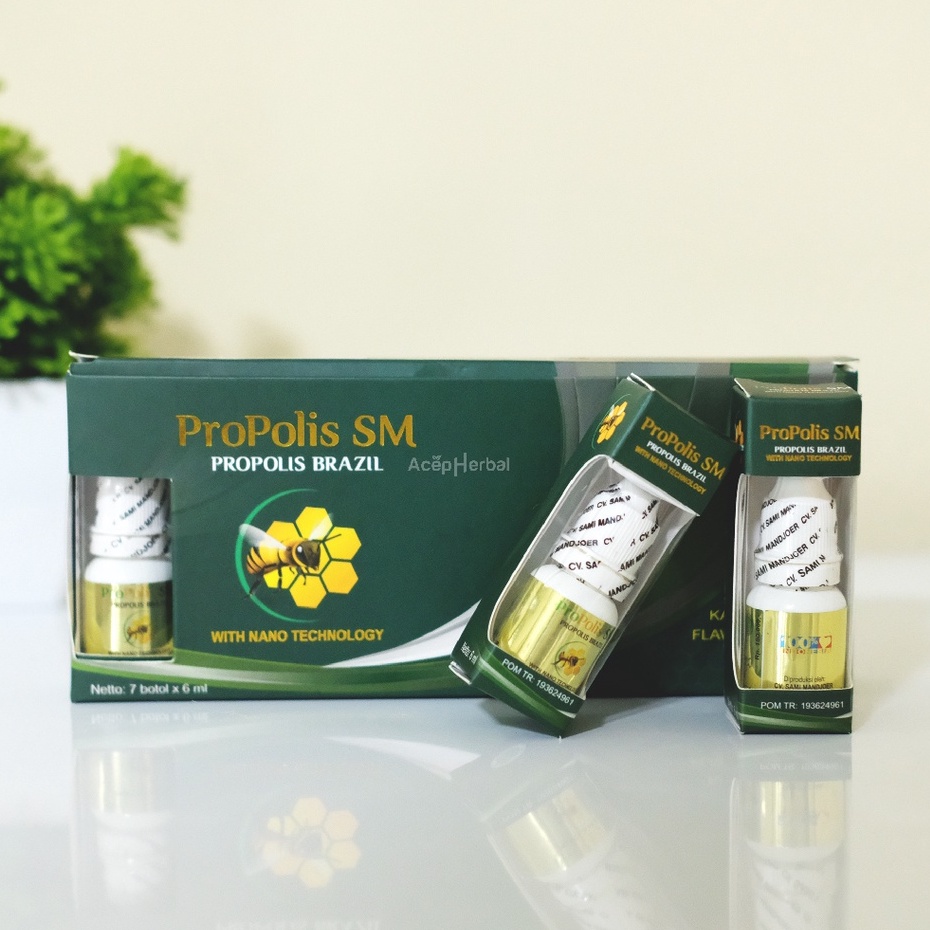 Propolis SM Obat Telapak Kaki Terasa Panas Kebas Baal Nyeri Sering Kesemutan Kaku Jari Tangan Kram Herbal Original BPOM