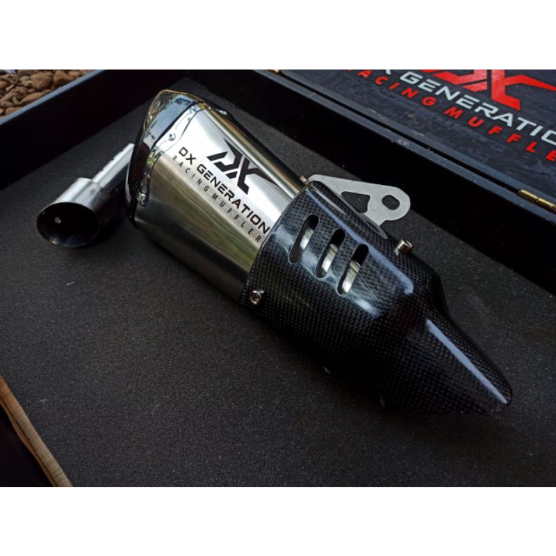 Knalpot dx generation RVR short SE fullsystem r15 cbr nmaxnew/old aeroxnew/old vixion pcx