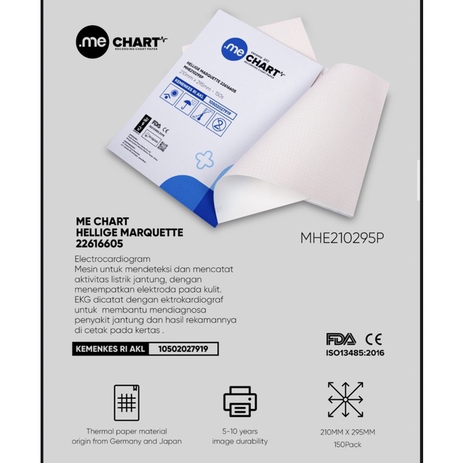 

Kertas Hellige Marquette 2261 6605 210mm x 295 mm x 150 sheets