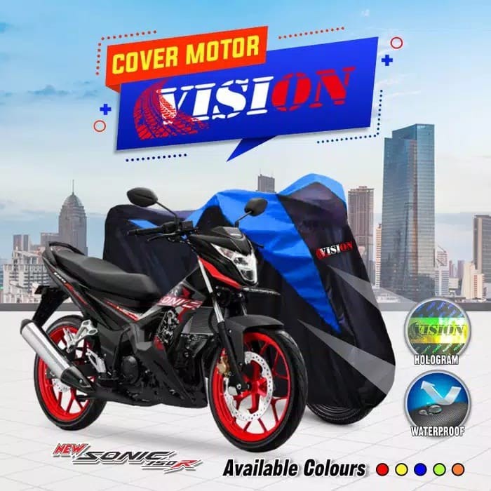 TERMURAH COVER SARUNG MOTOR HONDA SONIC PENUTUP SARUNG MOTOR SONIC