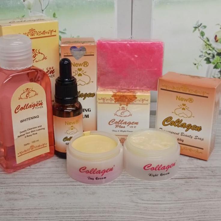 Free Ongkir NEW R Paket Cream Collagen 5in1| Paket Collagen