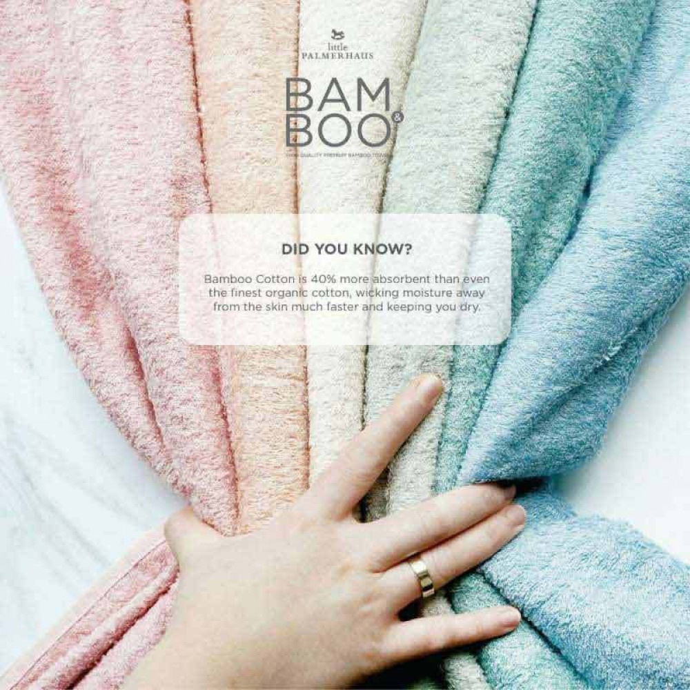Little Palmerhaus Mason Bam&amp;Boo Bamboo Towel Handuk Bayi Size 60x120 cm