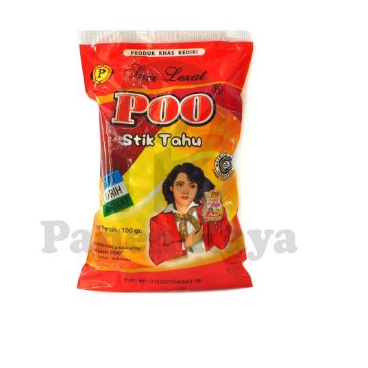 

☃ Stik Tahu POO Khas Kediri 100 Gram ろ