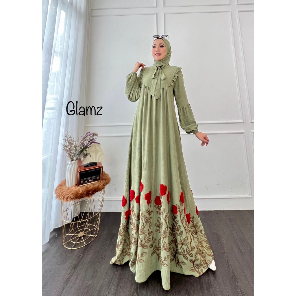 Original GLAMZ Dress  Evelyn 5 (seri B) / Fashion Muslim Gamis