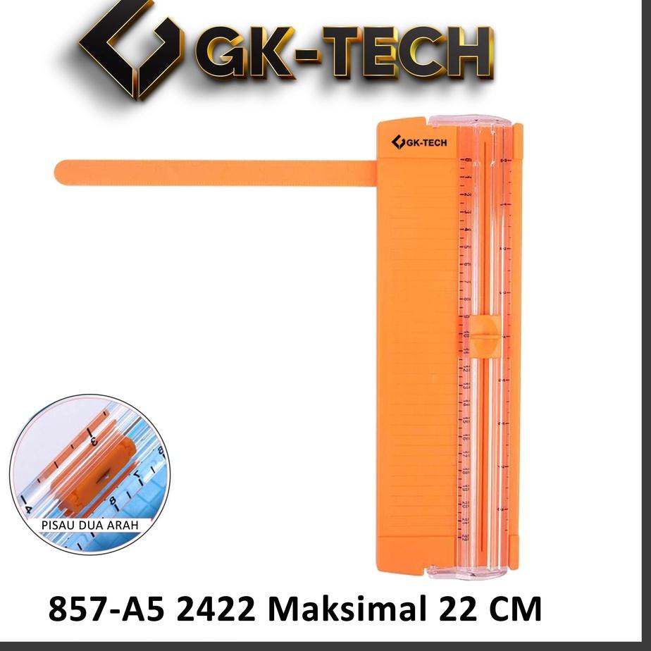 

╝¤╚ Paper Trimmer A4 / Pemotong Kertas GK-TECH PC-1637 853 A4 Maks 31 CM Atau 857 Maks 21 CM