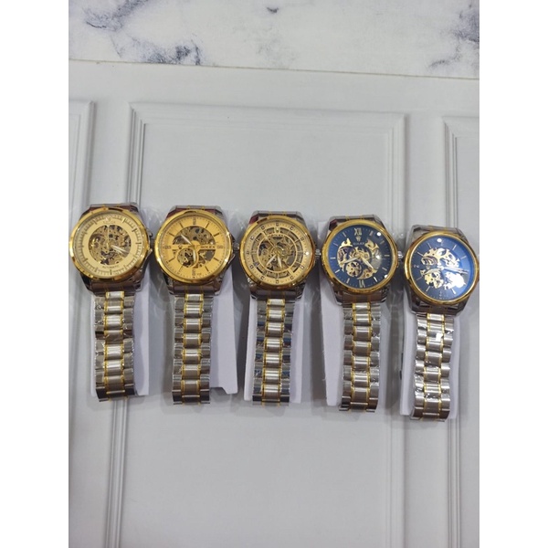 Jam tangan pria rantai automatis RolEx banyak model (1 buah jam)