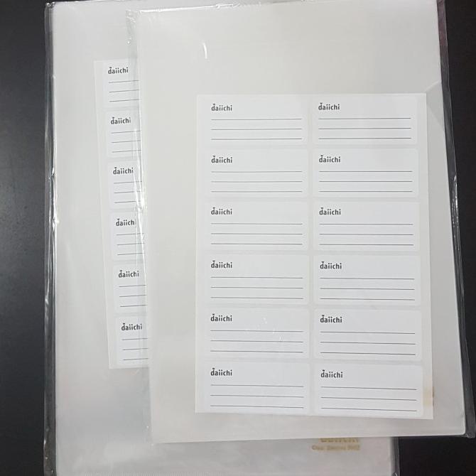 

Map Clear Sleeves / Map L A4 Daichii 9001