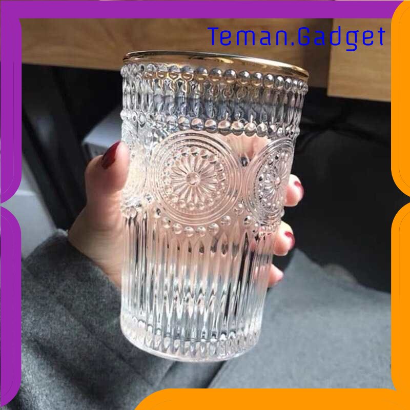 TG - DPR Loveyalty Gelas Cangkir Sunflower Glass Cup 360 ml - YJ09