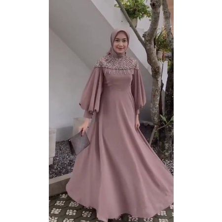 AULIA DRESS PREMIUM kecil-jumbo ld 90cm, ld 100cm, ld 110cm, ld 120cm