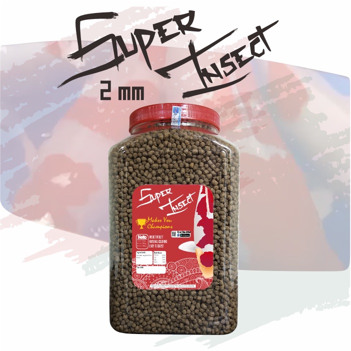 

23bagusmenshop - Ikanesia Super Insect Pelet Ikan Koi Premium 1.6kg Pakan Kontes Koi