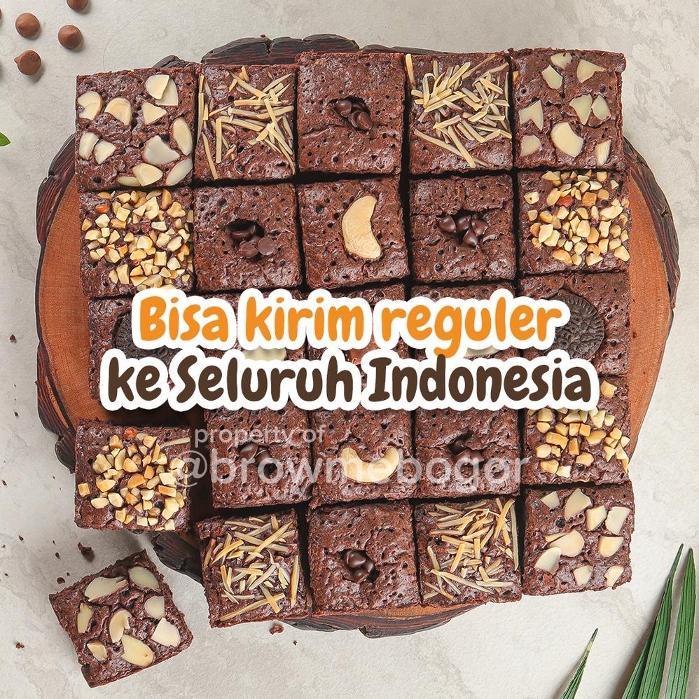 

[BAYAR DITEMPAT] BrowMe Bogor Brownies Sekat raMe Mevvah Merakyat Ukuran Box Large 20x20 Cm