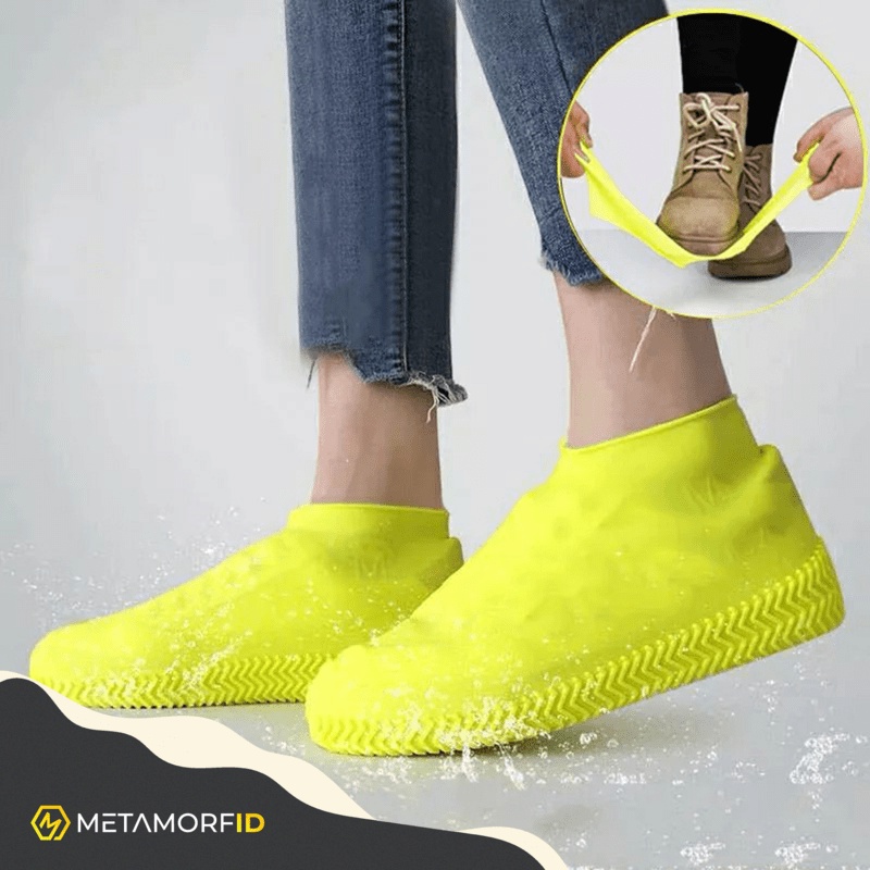 Metamorfid Pelindung Sepatu Anti Air / Cover Sepatu Latex