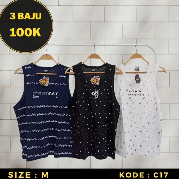 Kaos singlet pria keren murah - kaos lekton cowok modis denndev
