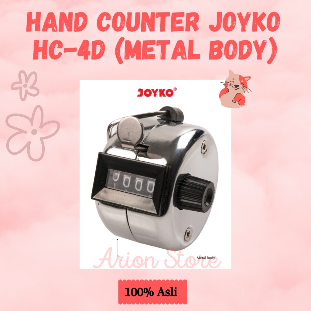 

[ARION STORE] Hand Counter Joyko HC-4D Alat Hitung / Alat Hitung Cepat Joyko [PCS]