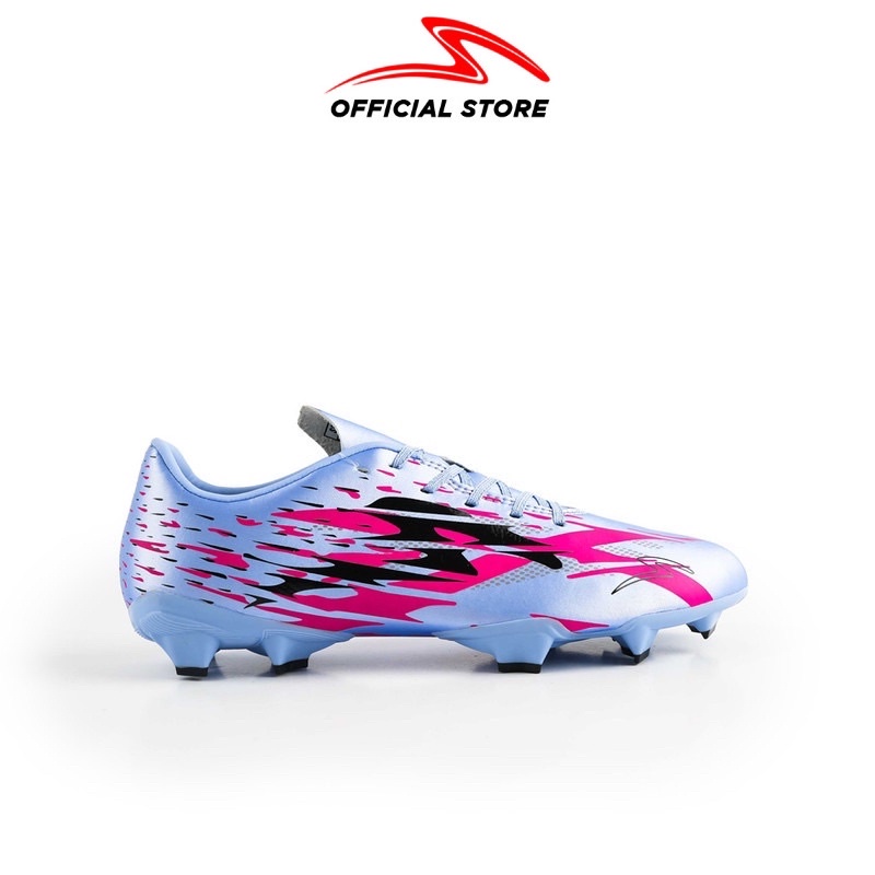 Specs Sepatu Sepak Bola Accelerator Alpha Xtd Pro Fg Lilac Blue Pink Glo Black