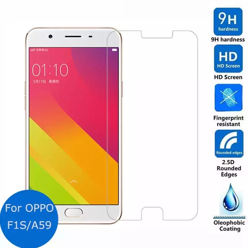 TEMPERED GLASS ANTI GORES OPPO F1S / OPPO A59 / A59T / OPPO A1601