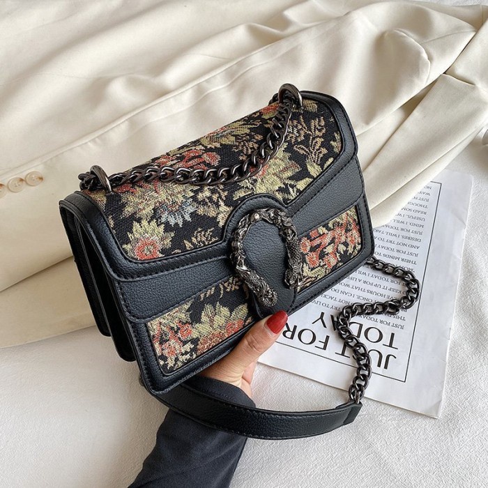 Branded Tas Slempang Import Tas Branded Flowers