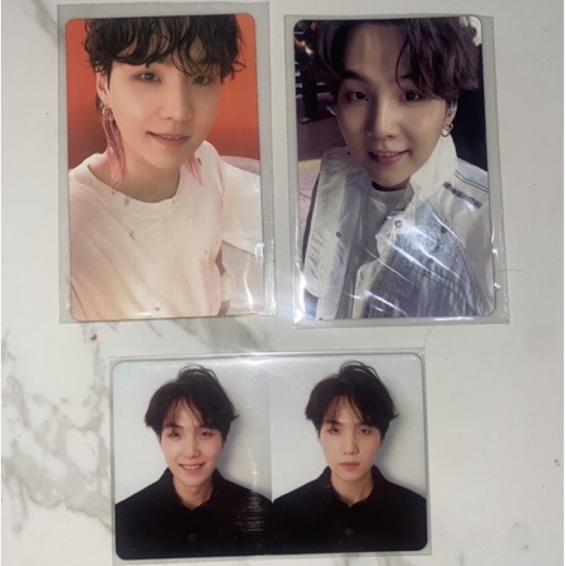 wts pc photocard bts suga yoongi dilan dvd moots