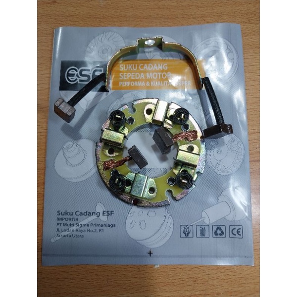 TERMURAH Arang Dinamo Stater Motor Roda Tiga VIAR KAISAR APPKTM NOZOMI DLL