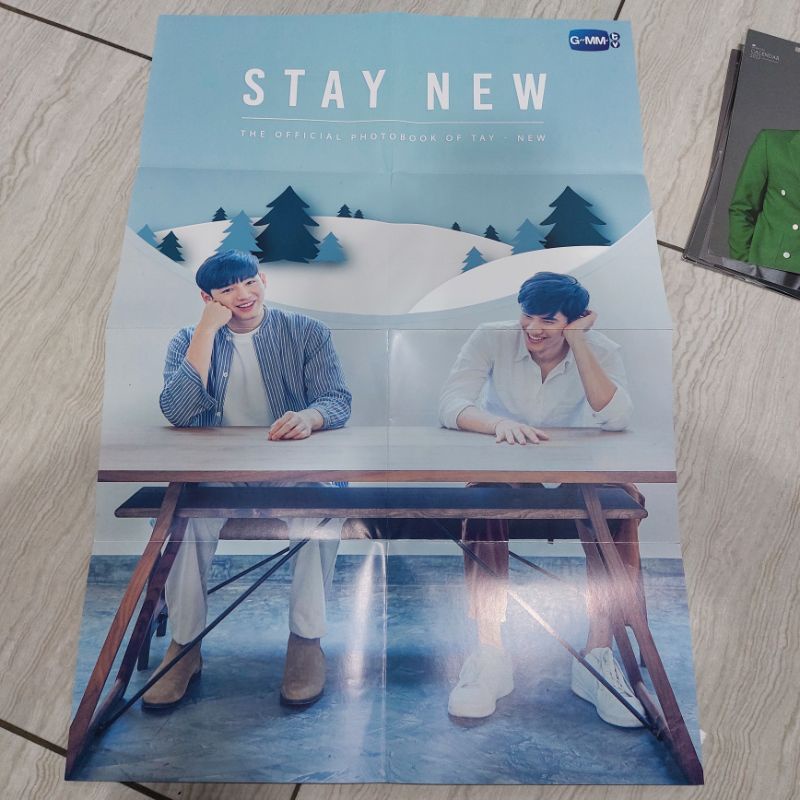 POSTER STAYNEW I OFFICIAL POSTER PHOTOBOOK TAYNEW TAYTAWAN