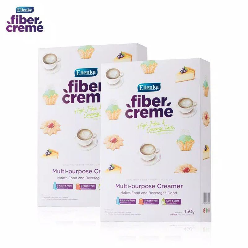 PROMO FREE LUNCH BOX 2  pack Fibercreme Folding Box 450gr.