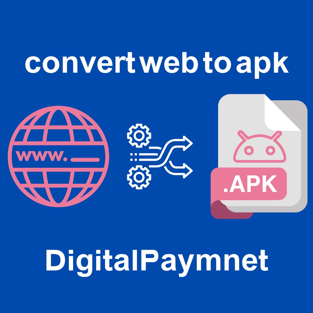 jasa convert website to [apk  aab] siap upload ke playstore